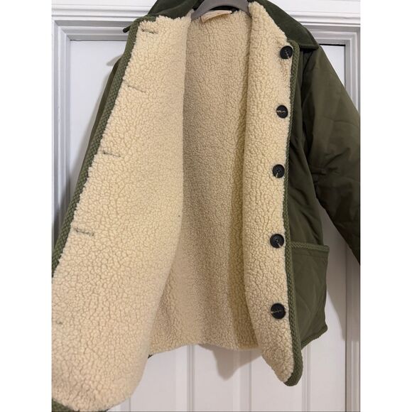 We The Free by Free People Arnelle Teddy Reversible Jacket - Picture 8 of 10